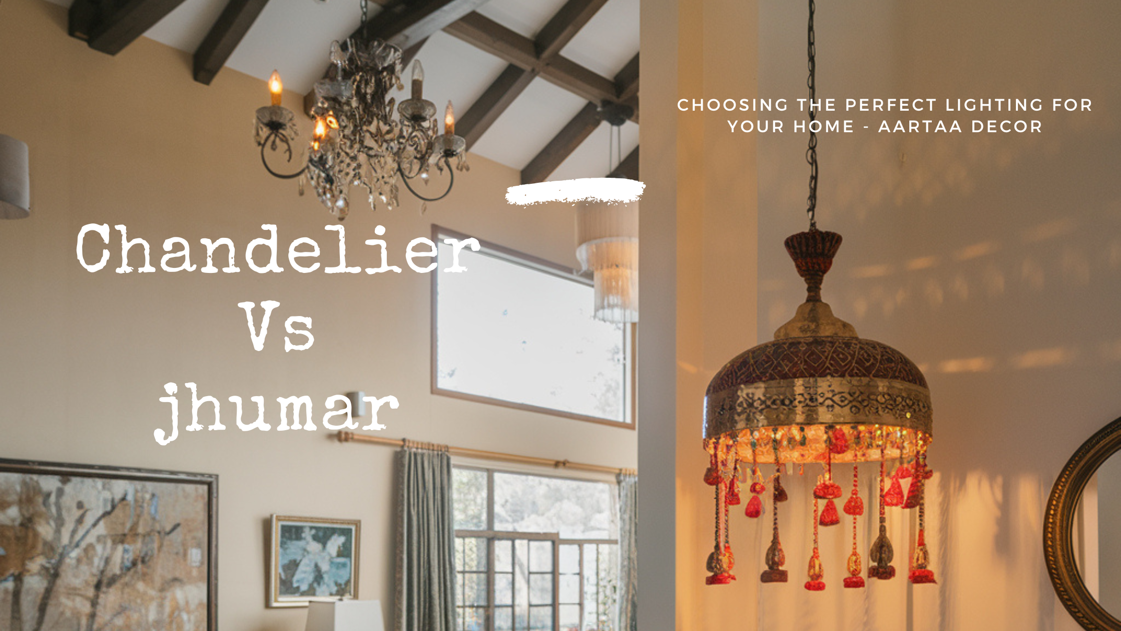 What Are Chandeliers and Jhumars
