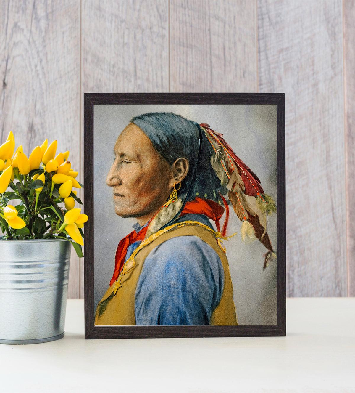 Elegance and Nostalgia vintage wall art painting of Leady - Aartaa decor