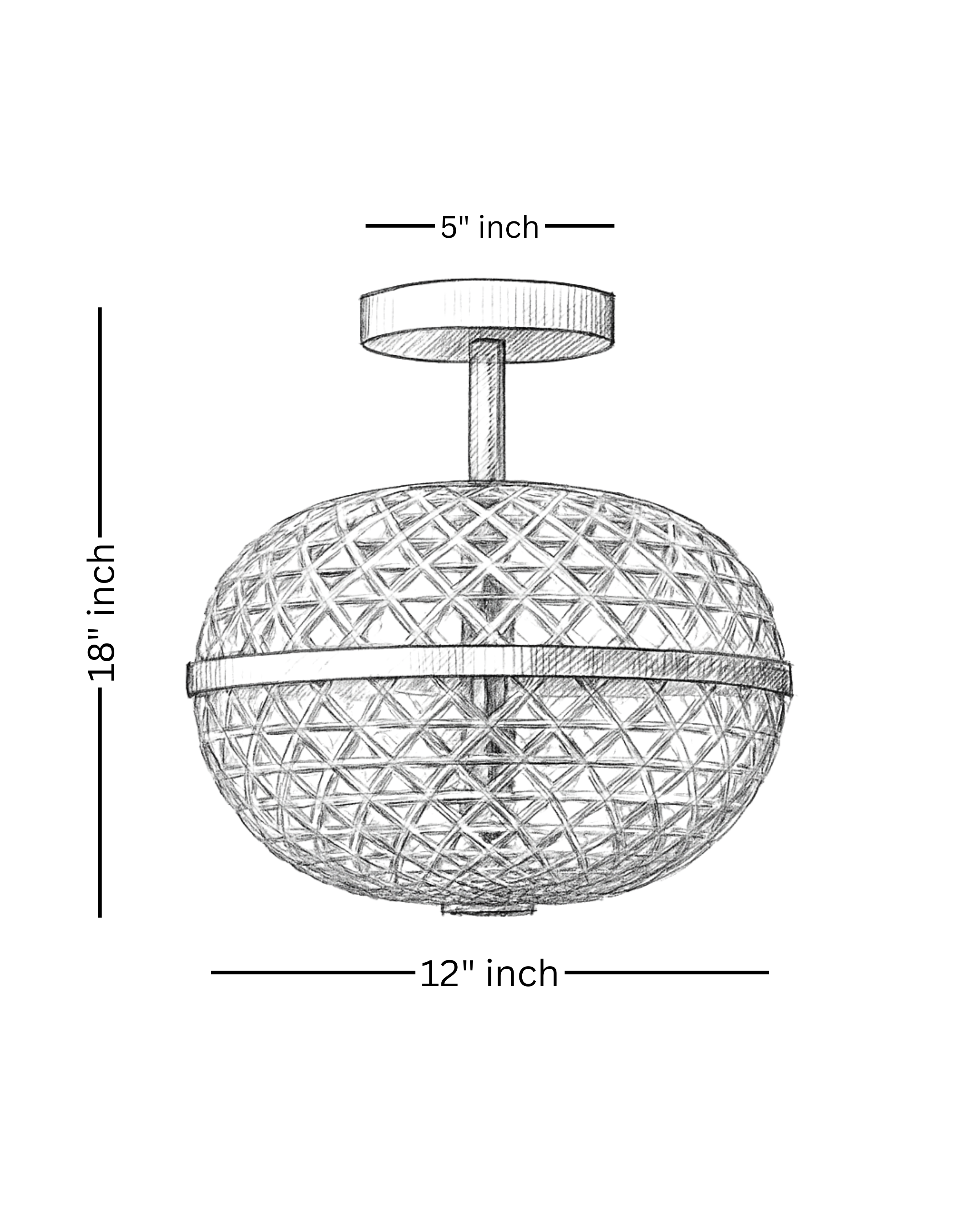 Eterna Crystal Crown Light - Aartaa decor