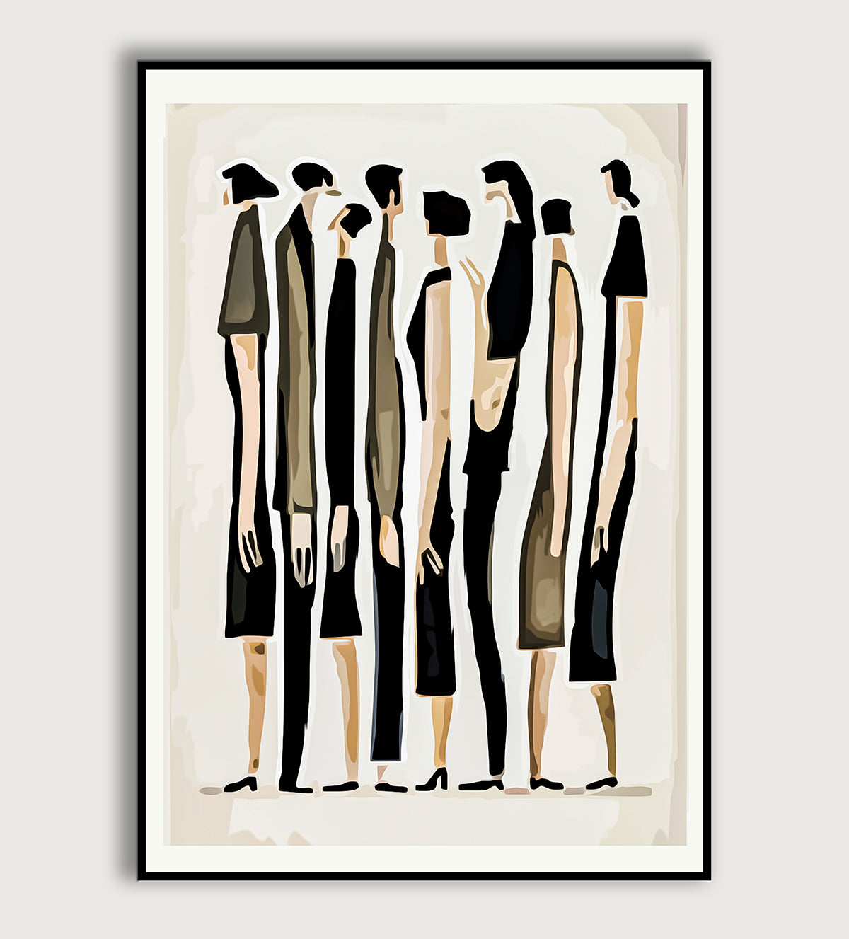 Introduce a touch of elegance and sophistication to any room with "Monochrome Moods," a set of three abstract canvas wall art prints. Each piece in this trio celebrates the power of simplicity in black and white, making a bold statement that complements any decor from the minimalist to the avant-garde. These prints feature swirling forms and stark contrasts that capture the eye and ignite the imagination, perfect for setting a refined yet dramatic tone in your living room, bedroom, or office space. Whether