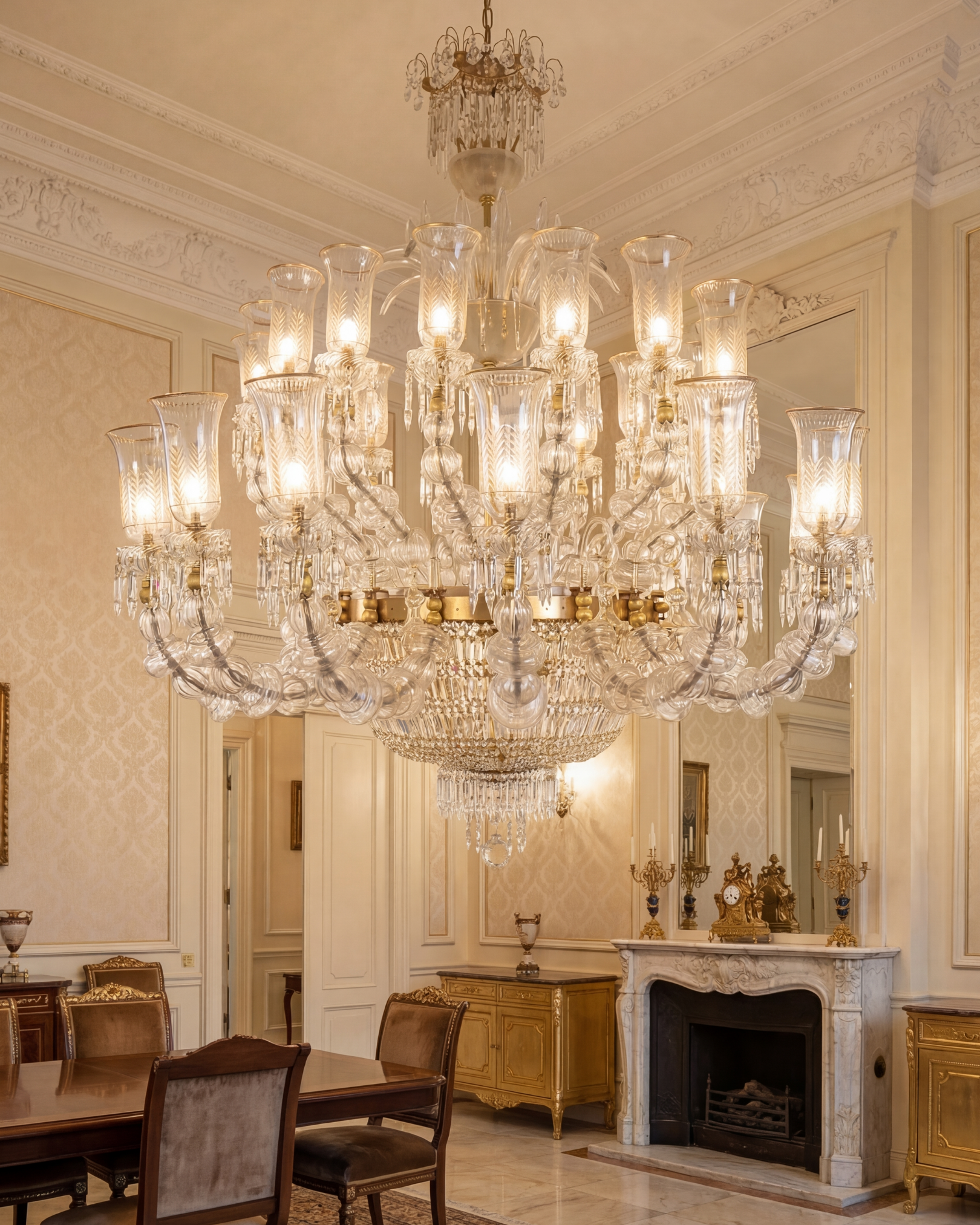 Noor Mahal Grandeur Chandelier | Luxury Designer Lighting By