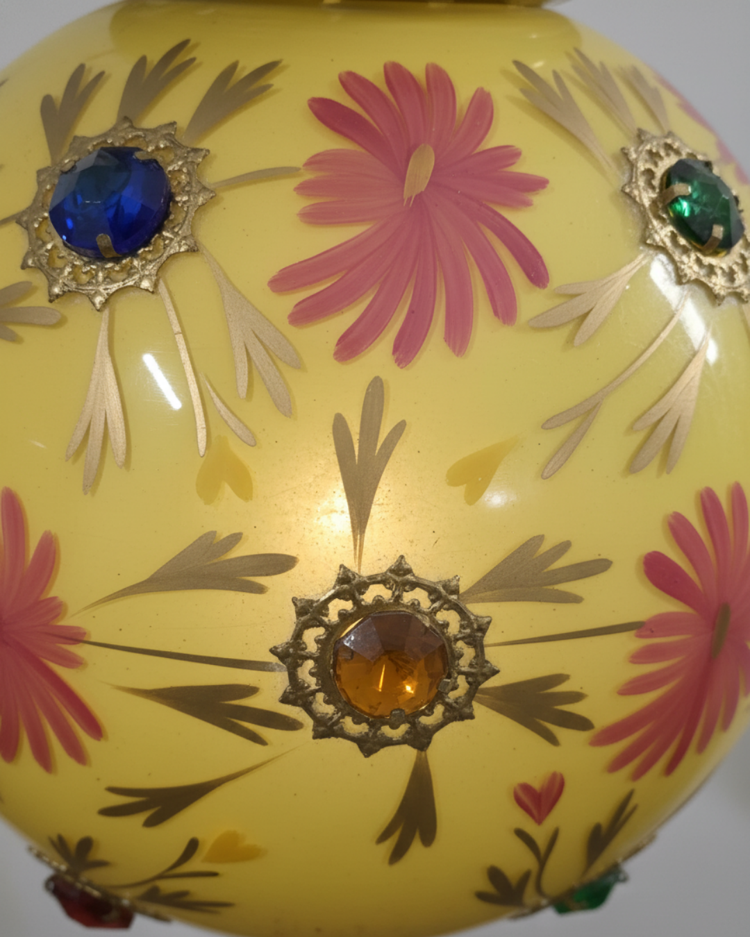 Pushpa Globe Brass Pendant Light