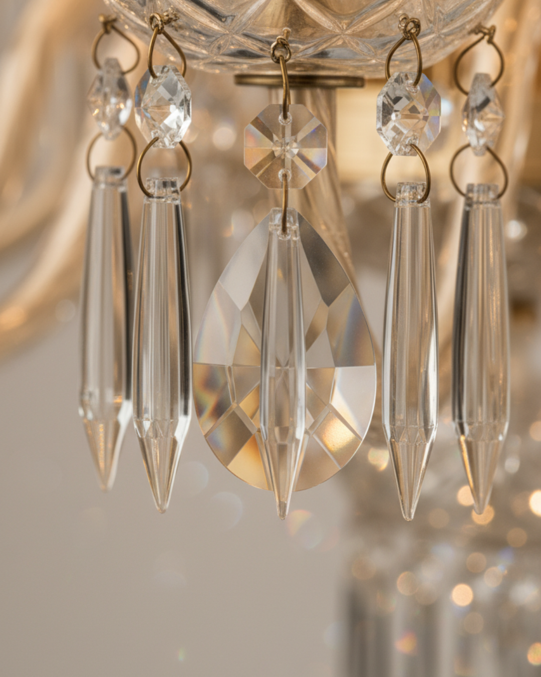 Rajasi Crystal Cascade Grand Chandelier