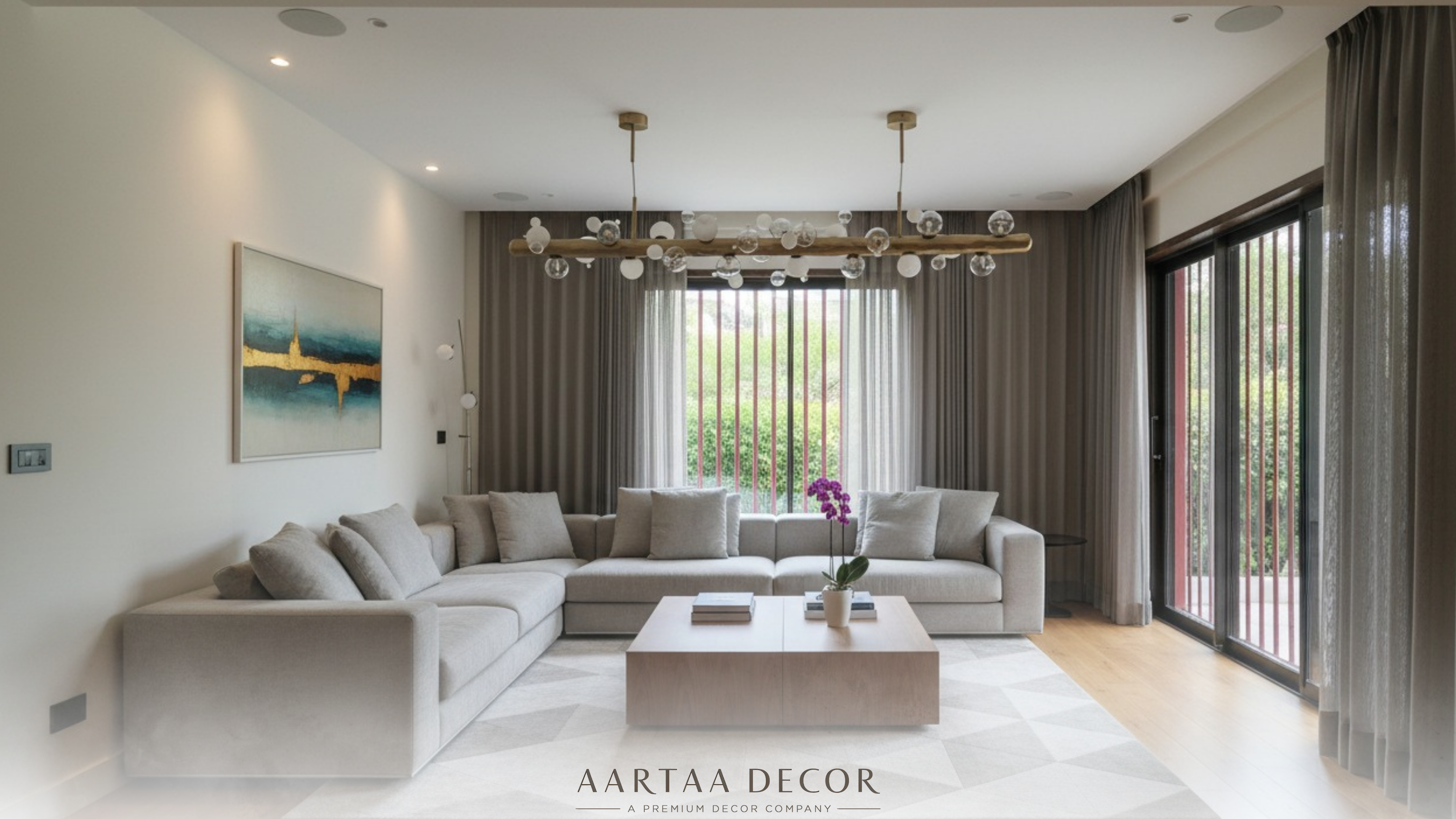 Stellar Cascade Chandelier