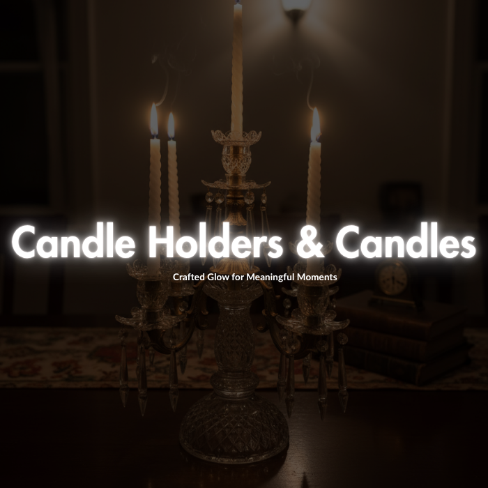 Candle Holders & Candles
