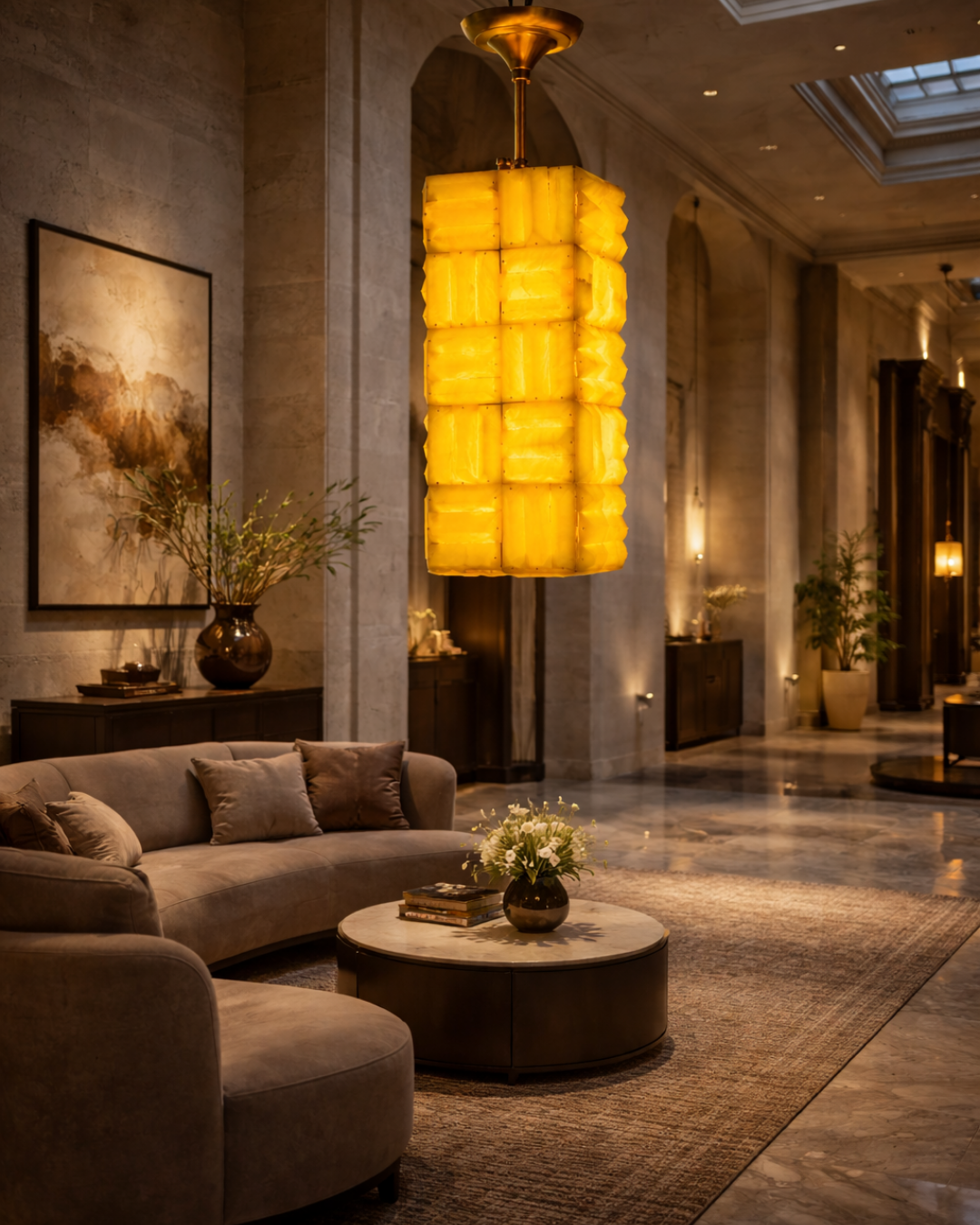 Lumaire Column Pendant Light