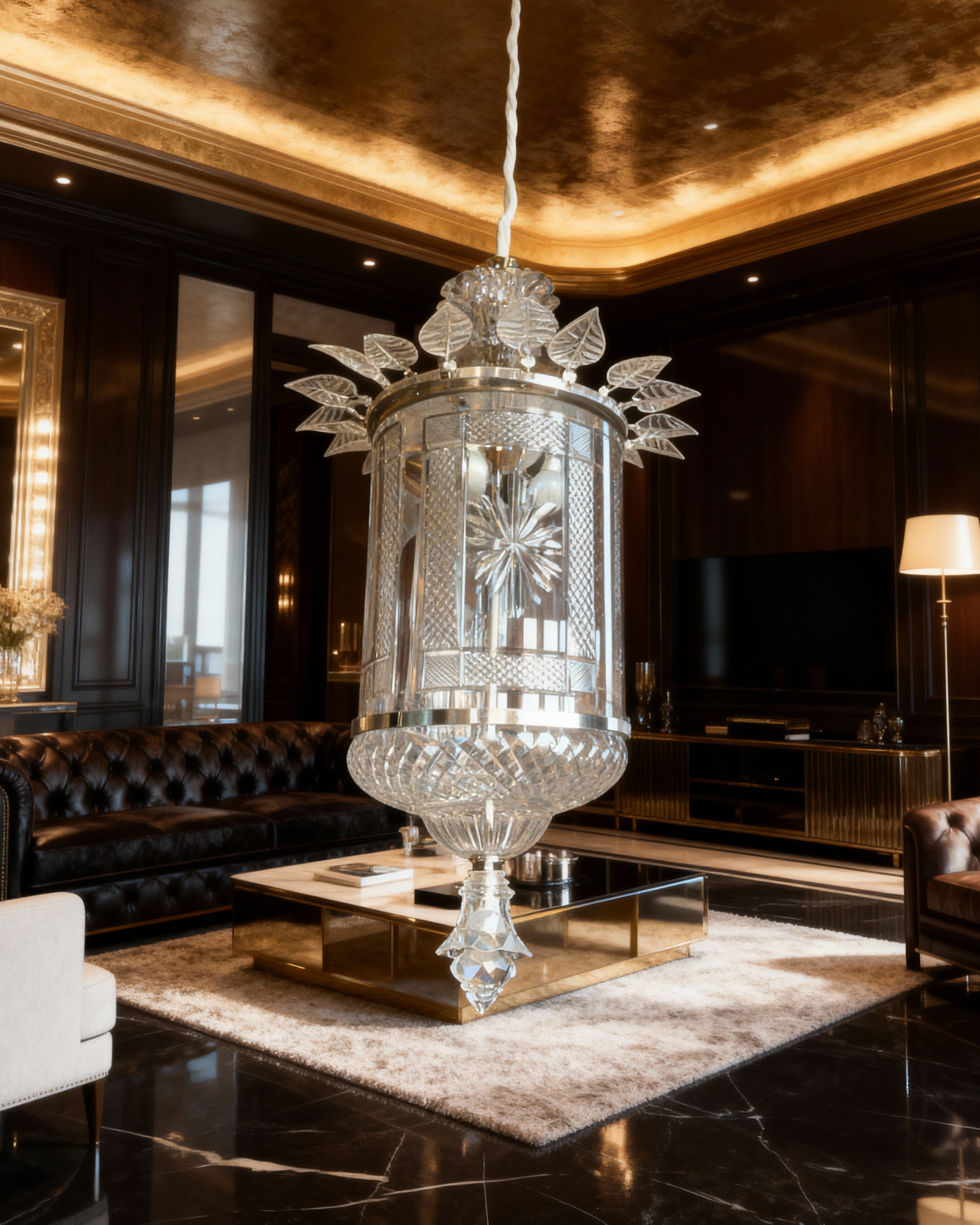 Celestia Imperial Crystal Pendant Light