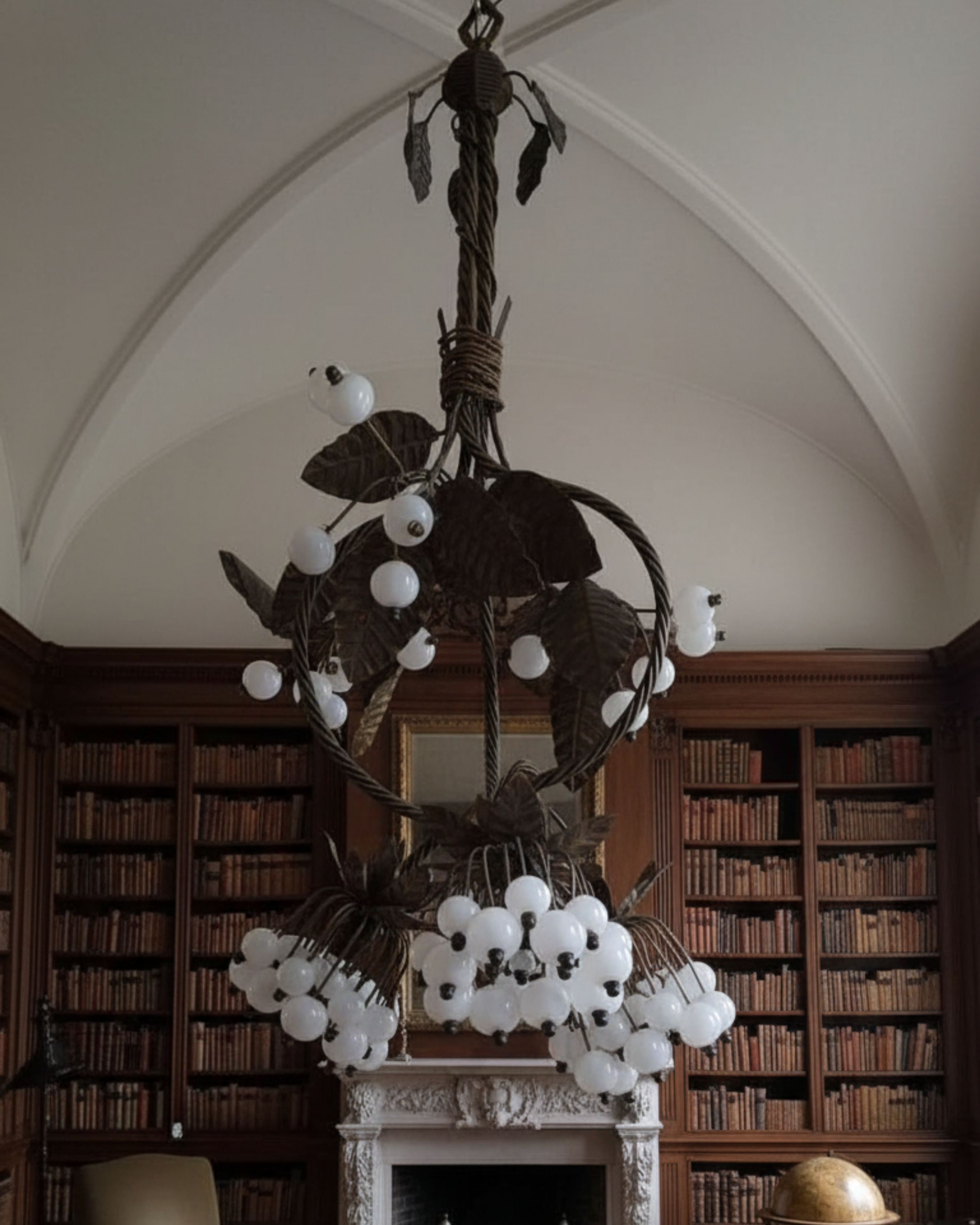 Kanaka Valli Brass Bloom Chandelier