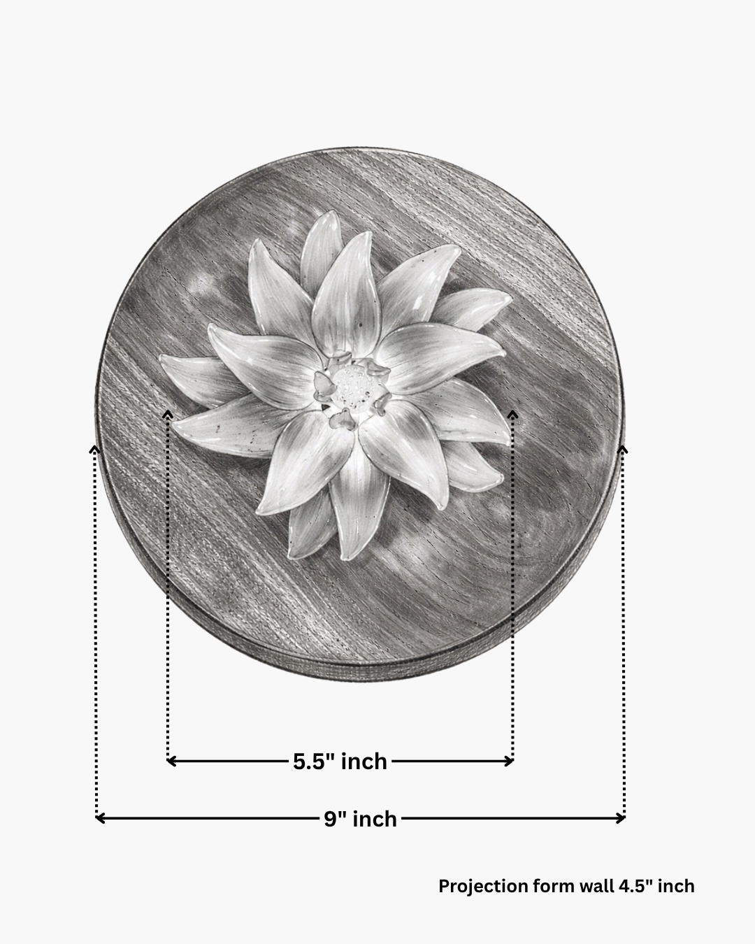 Padma Aura Wall Light