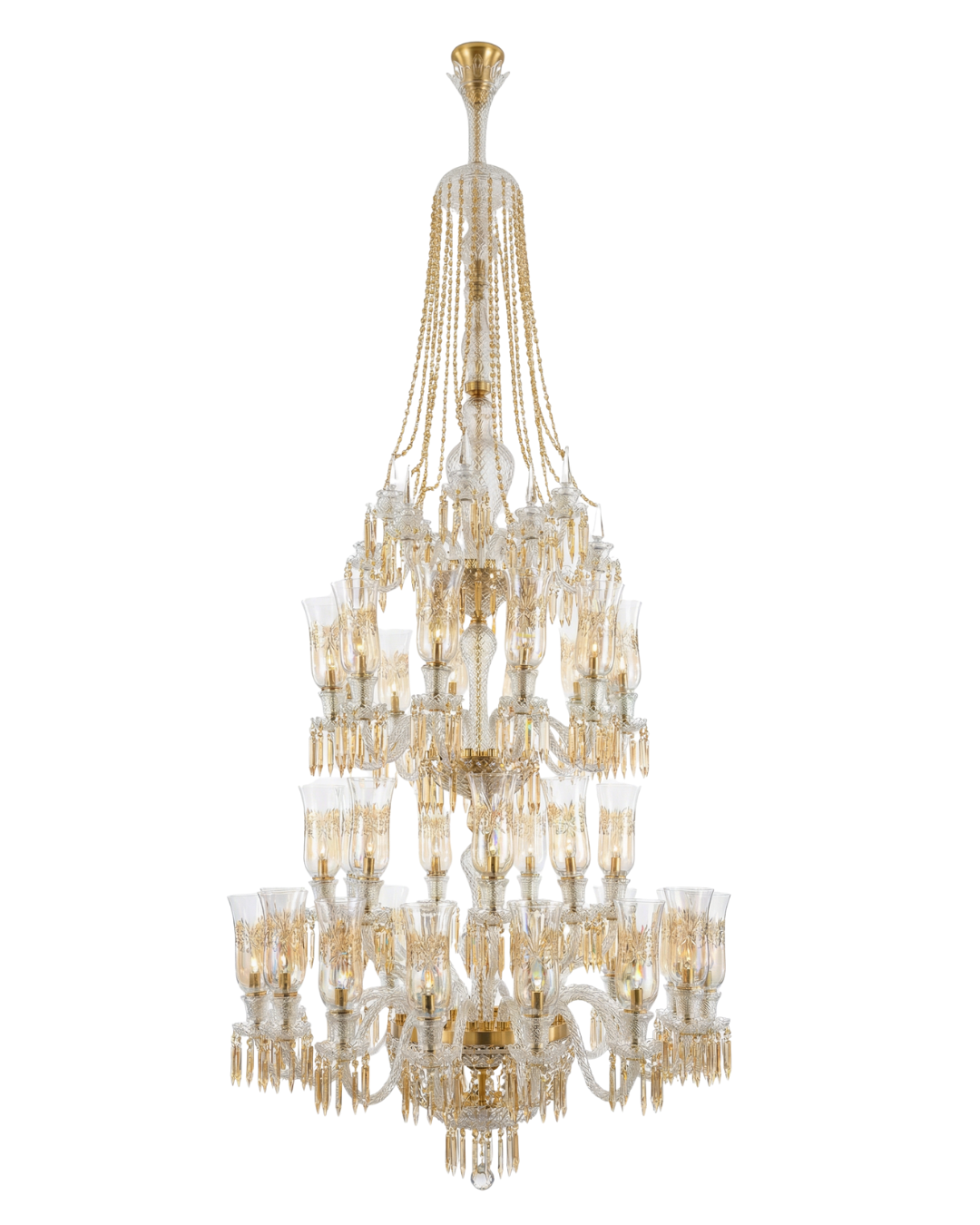 Rajasi Crystal Cascade Grand Chandelier