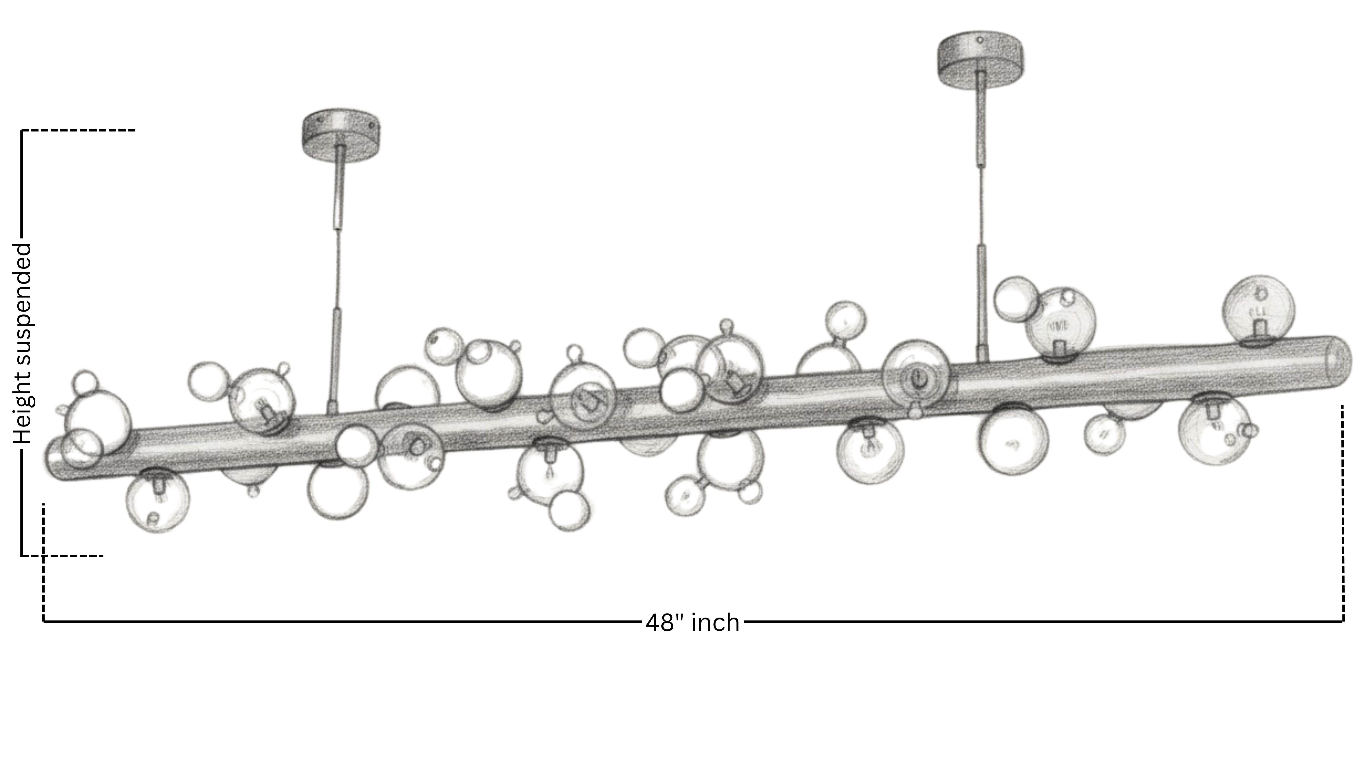 Stellar Cascade Chandelier